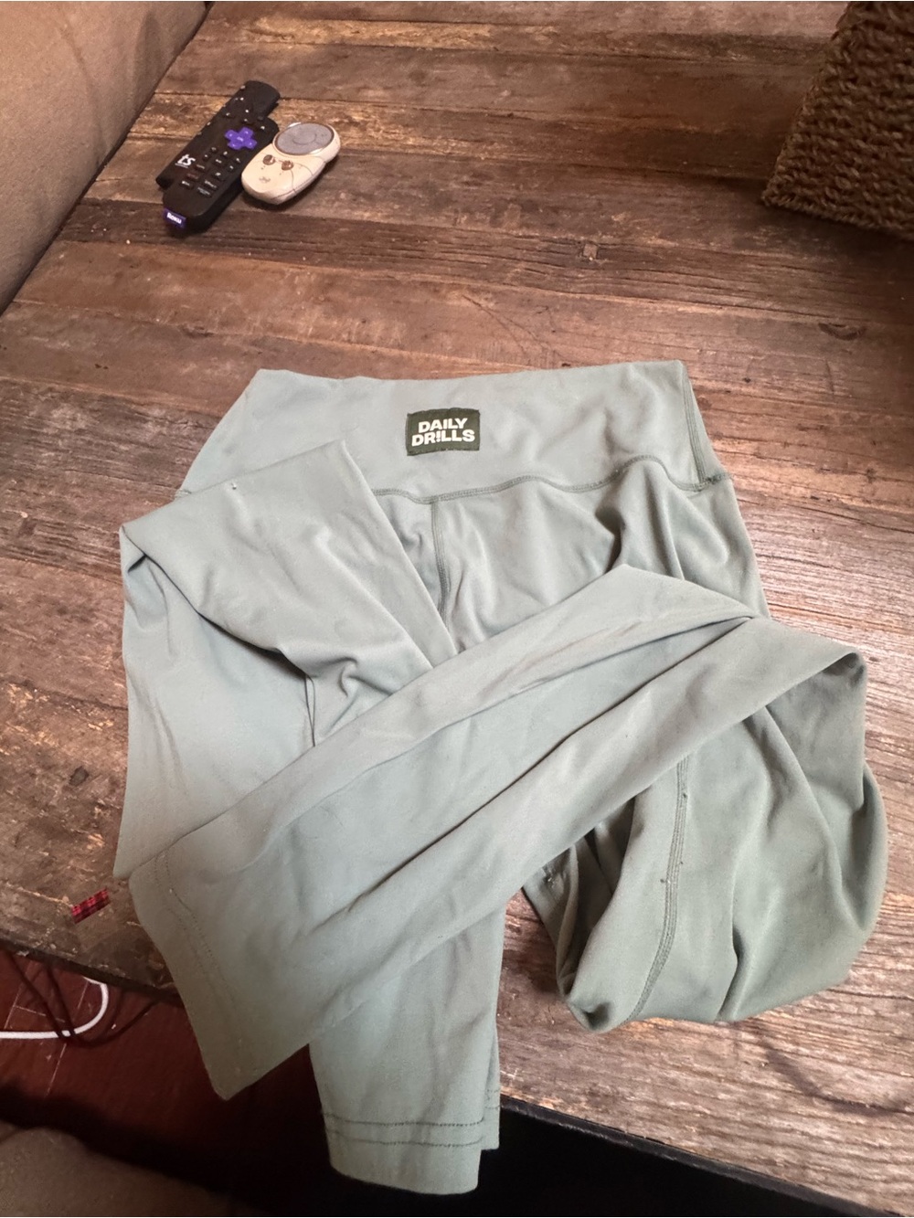 Daily Drills Leggings in Muted Sage